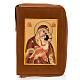 Einband fűr die Bibel von Jerusalem mit Abbildung der Madonna von Zärtlichkeit s2