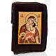 Einband fűr die Bibel von Jerusalem mit Abbildung der Madonna von Zärtlichkeit s3