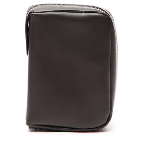 Custodie Bibbia Gerusalemme: Custodia Bibbia Gerusalemme tascabile nera pelle zip