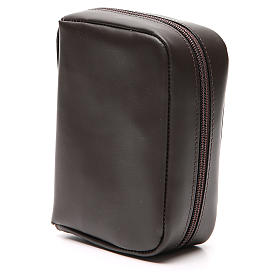 Custodie Bibbia Gerusalemme: Custodia Bibbia Gerusalemme tascabile nera pelle zip