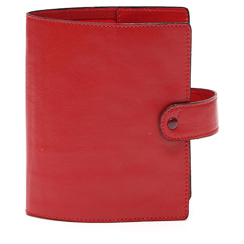 Roter Taschen-Einband fűr die Bibel von Jerusalem 1