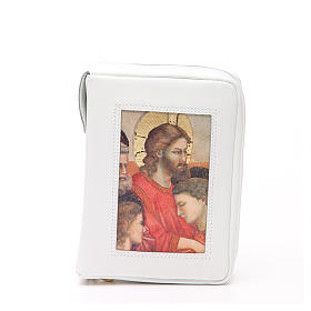 Couverture Bible Jérusalem Cène Giotto blanc Pictographie