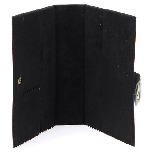 STOCK Couverture Bible Jérusalem imitation cuir noir 4