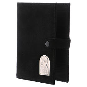 Custodie Bibbia Gerusalemme: Copertina Bibbia Gerusalemme pelle scamosciata nero