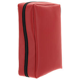 Couverture imitation cuir rouge Nouvelle Bible San Paolo 2020 s3