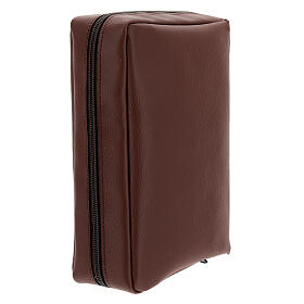 Couverture imitation cuir marron Nouvelle Bible San Paolo 2020 s3