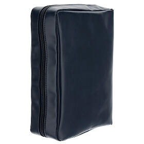 Custodia vera pelle blu Nuova Bibbia San Paolo 2020 s3