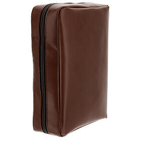 Couverture cuir véritable marron Nouvelle Bible San Paolo 2020 s3