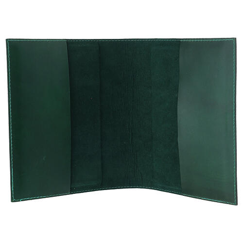 Funda Biblia Jerusalén verde Pantocrátor Virgen Ternura 4