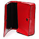 Bag for song sheets in leather, red s7