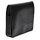 Gesangbuchtasche aus schwarzem Kunstleder s4