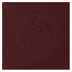 Custodie portariti: Custodia portariti formato A5 marrone agnello croce copta Bethlèem