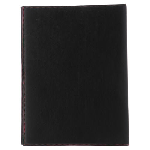 Etui na księgi liturgiczne, A4, czerwone, krzyż rzymski w złocie 7