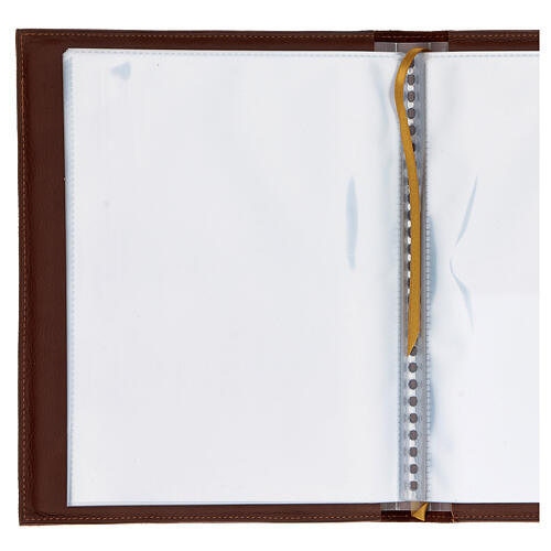 Okładka na księgi liturgiczne, A5, z dekoracją krzyża 3