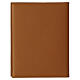 GENUINE LEATHER A5 folder with cross decoration Bethlehem Monks  s5