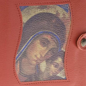 Custodie Cammino Neocatecumenale: Custodia Neocatecumenale rossa Madonna Bambino