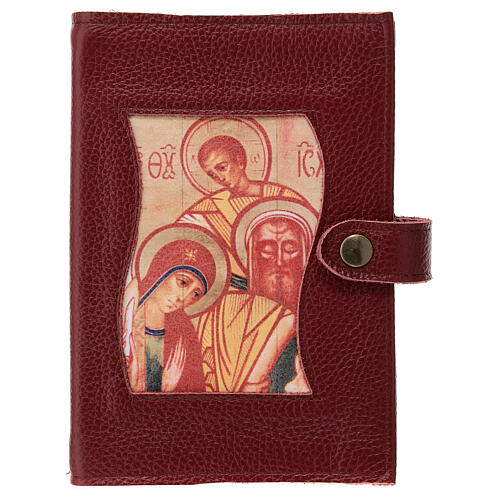 Neocatechumenal book cover Holy Family maroon 1