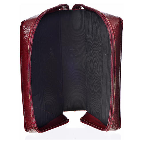 Copertina Bib. Jes. Nueva Ed. SPAGNA bordeaux similp Madonn 3