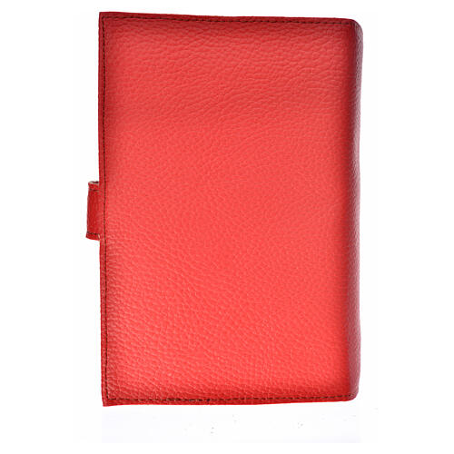 Funda Lit. Horas vol. ún. ESPAÑA cuero sint Madonna Kiko rojo 2