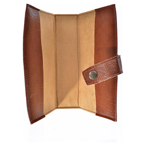 Funda Lit. Horas vol. ún. ESPAÑA cuero sint. Cristo libro cuero 3