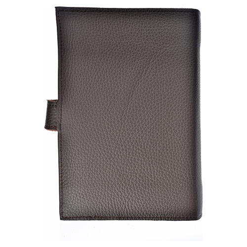 Funda Lit. Horas vol. ún. ESPAÑA Cuero Marrón Oscuro 2