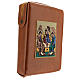New Jerusalem Bible hardcover brown bonded leather with Holy Trinity image s2