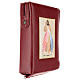 The Divine Mercy New Jerusalem Bible Hardcover in English in burgundy leather s2