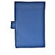 The New Jerusalem Bible Hardcover in English made of blue leather imitation with image of the Virgin Mary s2