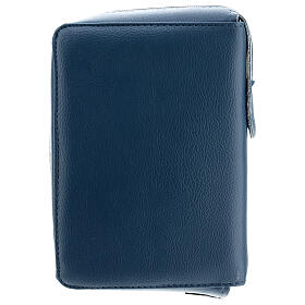 Divine office cover, light blue bonded leather