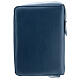 Divine office cover, light blue bonded leather s1