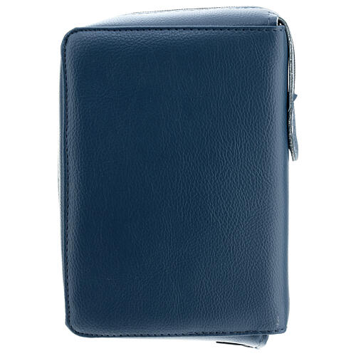 Divine office cover, light blue bonded leather 1