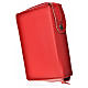 Cover for the Divine Office in red bonded leather s2