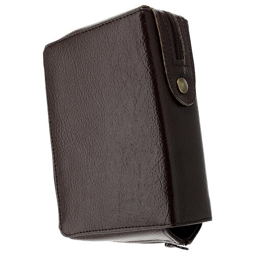 Divine Office dark brown bonded leather Holy Trinity 4