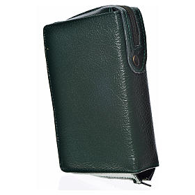Divine Office cover green bonded leather Holy Trinity