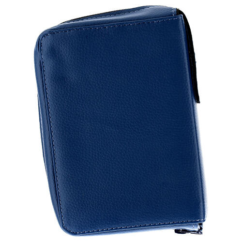Divine Office cover blue bonded leather Holy Trinity 4