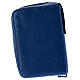 Divine Office cover blue bonded leather Holy Trinity s4