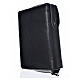 Divine office cover, black bonded leather s2