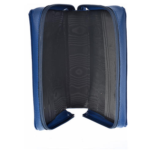 Divine office cover blue bonded leather Divine Mercy 3