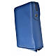 Divine office cover blue bonded leather Divine Mercy s2