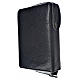 Divine office Cover black bonded leather Holy Family of Kiko s2