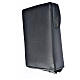 Divine office cover black bonded leather Christ Pantocrator s2