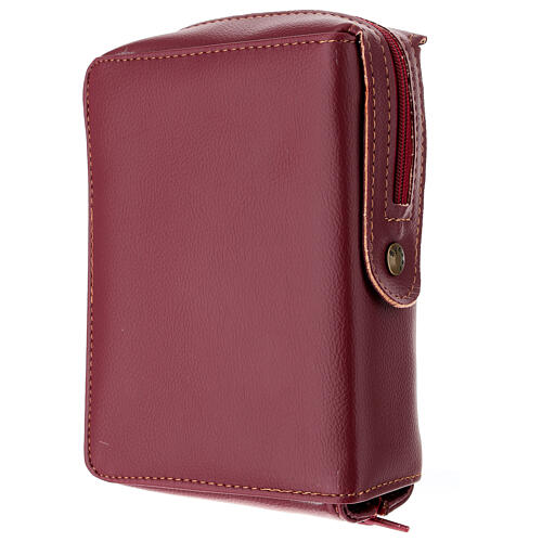 Divine Office cover burgundy leather Holy Trinity 4