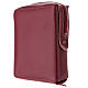 Divine Office cover burgundy leather Holy Trinity s4