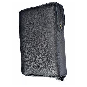 Divine Office cover black leather Holy Family