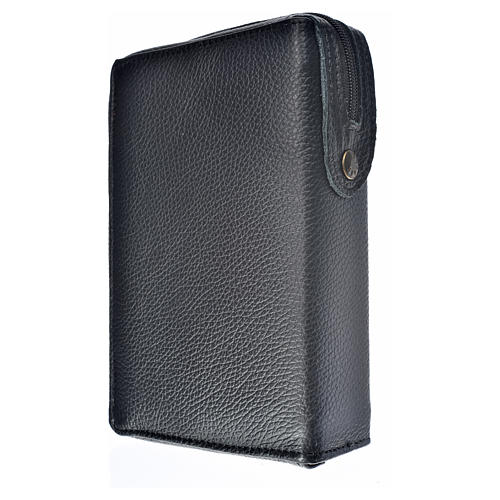 Divine Office cover black leather Our Lady of Kiko 2