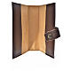Cover for the Divine Office dark brown bonded leather Holy Trinity s3