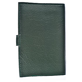 Cover for the Divine Office green bonded leather Holy Family of Kiko