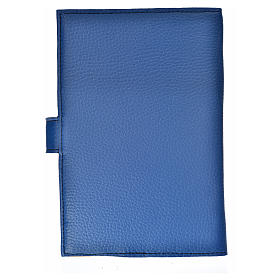 Cover for the Divine Office blue bonded leather Christ