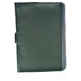 Cover for the Divine Office green bonded leather Christ