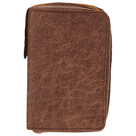 Liturgy of the Hours cover, brown bonded leather